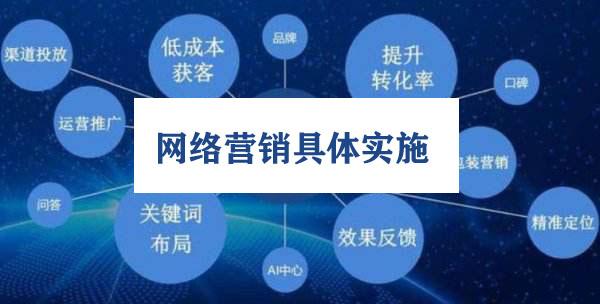 你还在为怎么做网络营销迷茫?谈谈网络营销的具体实施六大步骤