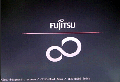 Fujitsu LifeBook T5010笔记本设置一键u盘启动操作说明