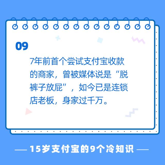 支付宝15周年，官方告诉你9个有关支付宝的冷知识